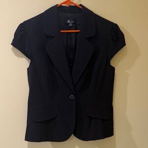 Women’s Suits Top | Women’s Blazer | Short sleeves black jacket business jacket